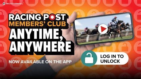 the racing post app.